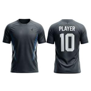 Camiseta de Fútbol Americano Personalizada para Hombre, 100% Poliéster, Sublimada, Elástica, Absorbente de Humedad, Diseño Clásico Retro Vintage - Product Image 6