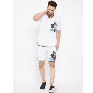 Nuevo Conjunto de Verano para Hombre, Traje Transpirable de Manga Corta, Camiseta y Pantalones Cortos, Conjunto de Dos Piezas, Conjunto Deportivo de Dos Piezas para Hombre - Product Image 6