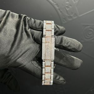 Reloj de Diamantes Cultivados en Laboratorio de Alta Calidad a Precio de Fábrica, Reloj con Diamantes Cultivados en Laboratorio DEF - Product Image 5