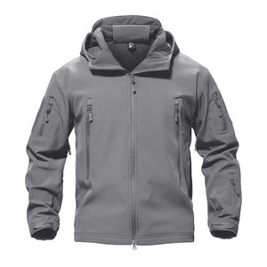 Blouson Softshell Premium Homme Vert Olive à Capuche, Fermeture Éclair, Coupe-Vent Décontracté en Polyester, Vêtement d'Extérieur Automne 2026 - Product Image 2