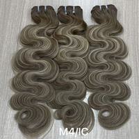 Lots de Cheveux Naturels Vierge Remy 100% Bruts Ondulés, Extensions de Cheveux Humains 100% à Double Trame Faite à la Machine, Vente en Gros