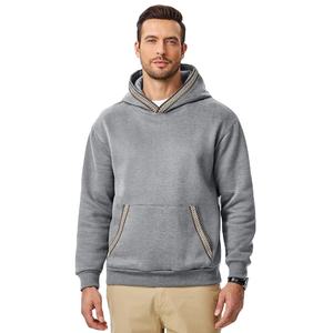 Sudaderas con Capucha Personalizadas para Hombre, Casuales, Lisas, 100% Algodón, Felpa, Bordado Personalizado, Manga Larga, Estilo Urbano - Product Image 1