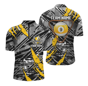 เสื้อแข่งขันแบบซิป 8 ช่อง รุ่นคัสตอม สำหรับผู้ชายและผู้หญิง - Product Image 2