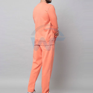 Ensemble de survêtement élégant pour homme, coupe classique, motif uni, 100 % coton respirant, idéal pour l'hiver et les activités de plein air, fabriqué au Pakistan - Product Image 4