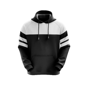 Sweat-shirt à capuche pour homme, manches régulières, en polaire tricoté uni, polyester, design décontracté avec poches, coupe régulière, vêtements d'hiver, streetwear - Product Image 1