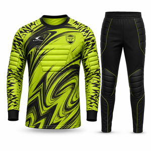 Conjunto de Camiseta de Portero de Fútbol de Manga Larga para Hombre, Sublimación, Corte Atlético, Uniforme de Portero para Adultos - Product Image 2