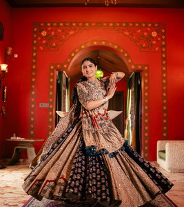 Designer Traditional Silk Lehenga Choli for Women Printed Ethnic Chaniya with Dupatta | Festive Wedding & Party Wear - Product Image 2