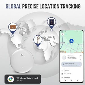 Traceur intelligent <span class=keywords><strong>Android</strong></span> Air Tags avec Google Find Hub, localisateur GPS intelligent 2025 pour clés, animaux de compagnie, portefeuille - Product Image 2