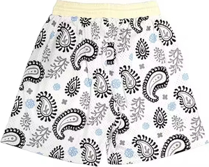 Women's Print Cotton Shorts Elastic Waist Breathable Summer Regular Fit Adult Pants Adult Regular Fit - Product Image 5