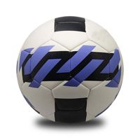 BULKBEAR Balón de Fútbol de PVC Suave de Color Brillante para Playa, Tacto Suave, Ligero, Tamaños 3-5, Personalizado, Cosido a Máquina, Ecológico