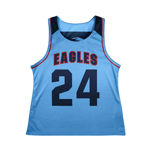 Ensemble de maillots de lacrosse réversibles pour femmes, personnalisés, imprimés par sublimation, durables, pour les matchs et les entraînements - Product Image 3