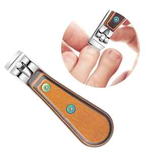Coupe-ongles professionnel haut de gamme en acier inoxydable, coupe-ongles à mâchoires larges, coupe-ongles droits pour hommes - Product Image 4