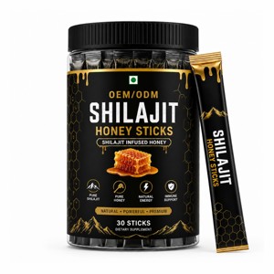 Bâtonnets de miel de Shilajit de l'Himalaya 100 % pur et original, en vrac pour OEM, avec acide fulvique naturel pour l'énergie et le soutien de la force - Product Image 1