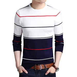 Camiseta de manga larga resistente para sublimación, 100% algodón, corte regular, para hombre, ajuste holgado, marca privada, camiseta lisa para hombre - Product Image 1