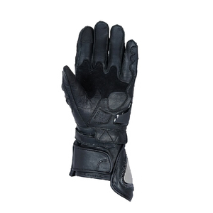 Gants de moto en cuir véritable de qualité supérieure, gants de protection pour la conduite à doigts entiers, protection CE des articulations, conception personnalisée OEM - Product Image 2