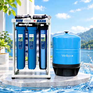 เครื่องกรองน้ำระบบ Reverse Osmosis ยี่ห้อ Wellsys รุ่น RO-200B RO-400B ขนาด 200GPD 400GPD 6 ขั้นตอน พร้อมถังเก็บน้ำขนาด 11 แกลลอน - Product Image 5