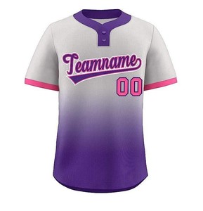 Half Sleeves Factory Prices Slim Fit Baseball Jersey Short Sleeves Sports Wear Baseball Jerseys in Low MOQ with cheap price - Product Image 3
