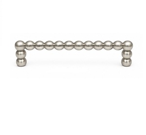 Custom Silver Wardrobe Pull Cabinet <b>Door</b> Handle Black Drawer Pull Unique Designer Drawer Hardware - Product Image 1