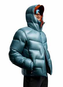 Blouson matelassé unisexe à capuche, coupe-vent, décontracté, avec fermeture éclair frontale, couleur unie, coupe régulière, en polyester épais, col montant - Product Image 4