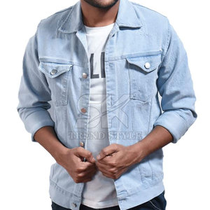 Chaquetas de mezclilla para hombre de primera calidad hechas en Pakistán, diseño y color personalizados, servicio mayorista OEM, chaqueta de invierno para hombre - Product Image 3