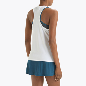 Low MOQ Best OEM Service Custom Logo and Style Women Tennis Shirt Sleeveless Breathable Comfortable Quick Dry Tennis Shirt - Product Image 2