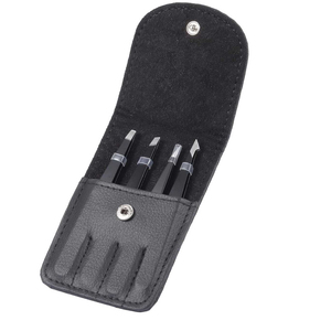 Slanted Tip Stainless Steel Eyebrow Maintenance <b>Tools</b>-Lightweight Fashionable <b>Makeup</b> Private Label - Product Image 2