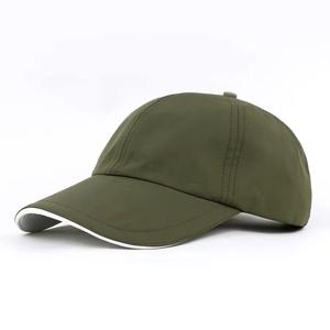 Gorra de Béisbol Unisex de 6 Paneles, Estilo Casual, Impermeable, de Color Verde Oliva, Ajustable, de Tela No Tejida, para Adultos - Product Image 2