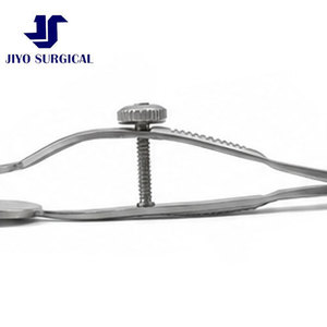 Pince ophtalmique Desmarres pour chalazion en acier inoxydable avec vis de blocage, instrument de précision pour chirurgie des paupières - Product Image 3