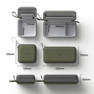 Accessoires électroniques, câbles, chargeurs, étui de rangement rigide en EVA 900D - Product Image 3