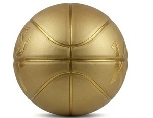 Balón de Baloncesto KLTW INT'L Talla 7, Cubierta de PU Dorada, Balón de Entrenamiento Interior Resistente - Product Image 5