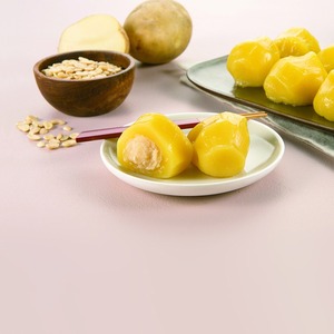 [MILWON] Galleta de Arroz de Calabaza Dulce Coreana Tradicional con Textura Masticable, Tipo Patata Dulce - Product Image 1