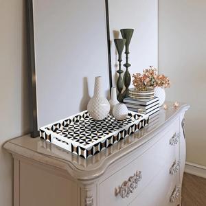 ถาดเสิร์ฟเรซิ่นลายฝังแบบดีไซน์ทันสมัยสำหรับร้านอาหารและโรงแรม ผู้ผลิตและจำหน่ายจากอินเดีย คอลเลคชั่นงานแฮนด์เมด - Product Image 4