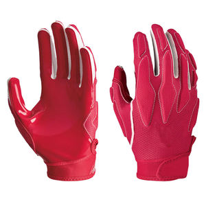 Guantes Profesionales de Fútbol Americano, Transpirables, Ligeros, que Absorben la Humedad, con Agarre de Neopreno, Cuero Sintético y Poliéster - Product Image 4