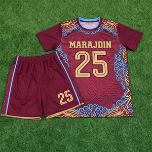 Conjunto de Uniforme de Fútbol Personalizado Premium, Uniformes de Fútbol de Equipo Personalizables, Kit de Camiseta de Fútbol Totalmente Personalizable con Nombres y Números de Jugadores - Product Image 2