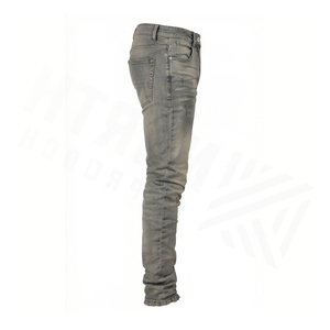Pantalones Vaqueros de Mezclilla para Hombre de Alta Calidad, Corte Recto, Ajuste Regular, Algodón, Casuales, Venta al Por Mayor, OEM - Product Image 2