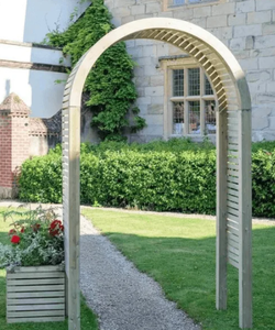 Modern Wood Garden Archway (Minimalist) - Product Image 3