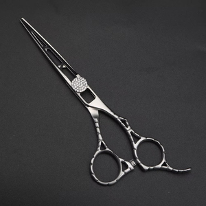 Ciseaux à effiler professionnels en acier inoxydable 440C de 6 pouces avec manche ergonomique mat et creux – Qualité supérieure pour barbier - Product Image 3