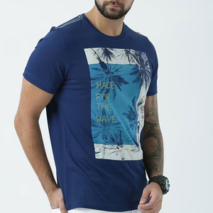 เสื้อยืดแขนสั้นคอตตอน 100% หนานุ่มพิเศษ พิมพ์ลาย DTG ประดับเพชร สำหรับผู้ชาย แห้งเร็ว - Product Image 2