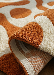 Alfombra de Lana Moderna, Geométrica, Resistente, Antideslizante y Fácil de Limpiar para Vestíbulo de Hotel, Área de Comedor, Pelo Grueso, Precio de Exportación - Product Image 5
