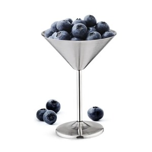 Verres à vin en acier inoxydable incassables, gobelets à cocktail pour fiançailles, mariages, fêtes à domicile, bars, 250 ml, compatibles lave-vaisselle - Product Image 1