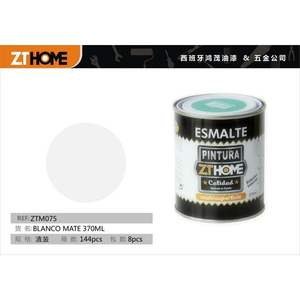 Pintura Acrílica BLANCO MATE 370ML en Lata - Product Image 3