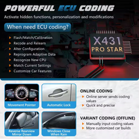 Escáner de Diagnóstico Automotriz LAUNCH X431 PRO STAR con Codificación ECU y Prueba Activa para Talleres Profesionales