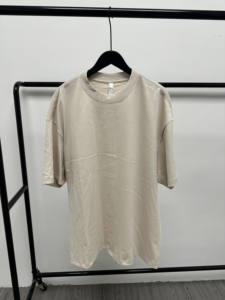 T-shirts lourds 280 g/m² pour hommes, 100 % jersey, coupe oversize, unis, tendance, style hip-hop, vierges, pour impression graphique, de qualité supérieure - Product Image 4