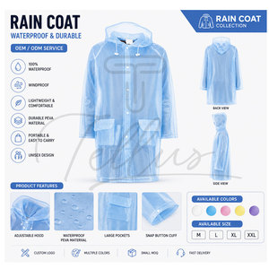 Nueva Llegada, Sudadera con Capucha para Hombre, Impermeable, Cortavientos, para Exteriores, con Logotipo Frontal - Product Image 6