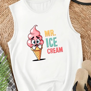 MR ICE CREAM Gilet décontracté pour femme - Product Image 3