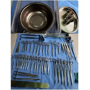 Kit d'instruments chirurgicaux de haute qualité Jamso Industries Major 101 pièces pour chirurgie générale, certifié CE, norme ISO13485 - Product Image 6