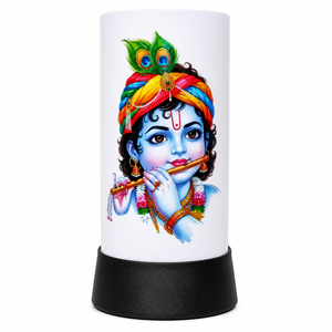 Baby Krishna LED <b>Table</b> <b>Lamp</b> Bal Gopal Night Light Spiritual Decorative Bedroom Temple Home Gift Ambient Mood Lighting 9.5 Inch - Product Image 1