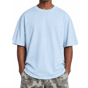 Camiseta Extra Grande Personalizada, Transpirable, de Algodón, a la Moda, Marca Privada, Fabricante de Ropa al por Mayor, OEM, ODM - Product Image 1