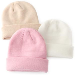 Bonnet d'hiver unisexe en acrylique 100 % chaud avec broderie de dessins animés et nœuds, option logo personnalisé, pour usage extérieur, vente en gros - Product Image 3