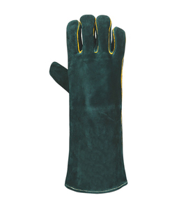 Wholesale Welding <b>Gloves</b> Anti Cut Leather Work <b>Gloves</b> Industrial Safety OEM Customization Hand Protection Heavy Duty <b>Gloves</b> - Product Image 3